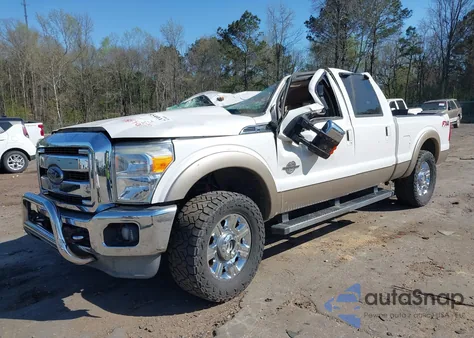 2013 Ford F-250 Lariat from USA, damaged, VIN 1FT7W2BT3DEA07243